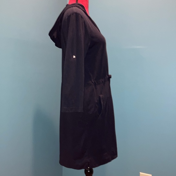 J Jill Black Cotton Zip Up Hoodie Size Small - Picture 6 of 16